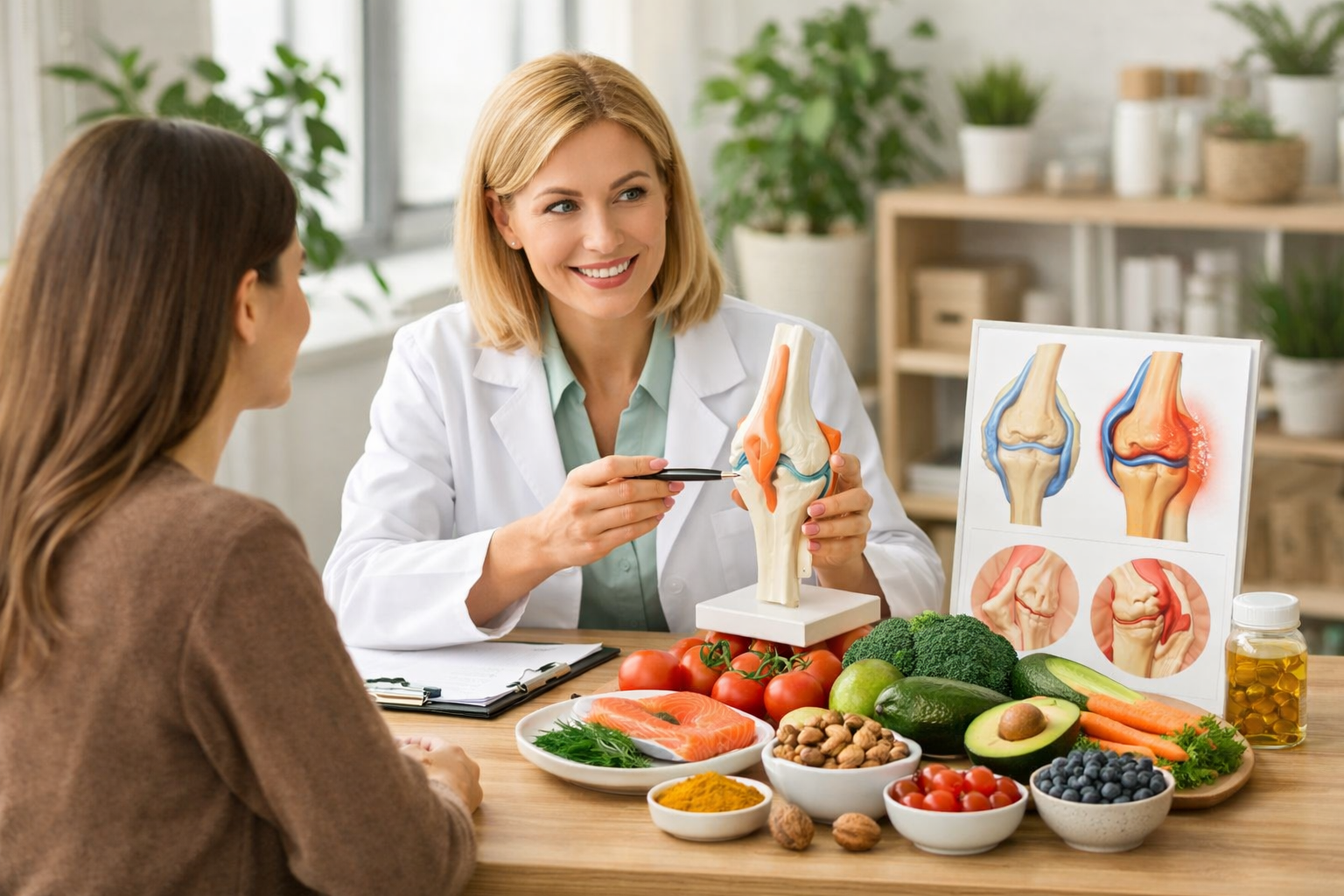 Ernährungsberatung für Gelenkgesundheit